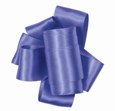 SATIN DBLFCE 09 PERIWINKLE 50YD