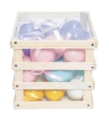 CRATE W/EASTER EGGS 5" ASST