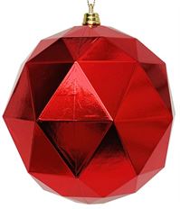 BALL VP FACETED 5.5" RED