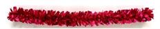 GARLAND MARDI GRAS 9'X12" FUCHSIA