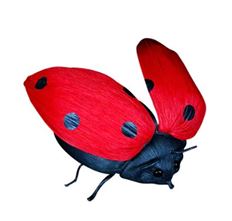 LADYBUG FLYING 10.5" RED