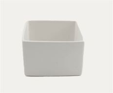 CERAMIC SQUARE 12CM SHINY WHITE