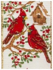 RIBBON CARDINALE W #40X10YD MULTI