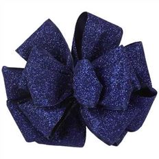 RIBBON GLTR FRST #9X25YD INDIGO