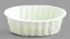 MACHE CENTERPIECE 10.75"W WHITE