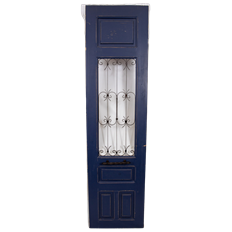 GARDEN GATE DOOR 83X21" BLUE