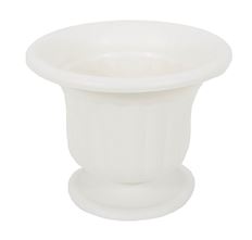 PEDESTAL URN 9.5/8" WHITE EACH