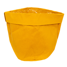 POTCOVER PAPER 16CM OCHRE