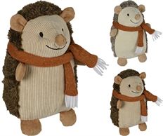 HEDGEHOG DOORSTOP 24CM BROWN