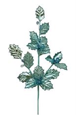 HOLLY BRANCH  MET/GLT 24" AQUA