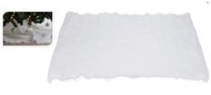 SNOW BLANKET 100X100CM WHITE