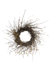 WREATH 16" TWIG NATURAL