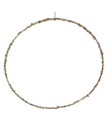 RING METAL GLITTER 30CM GOLD