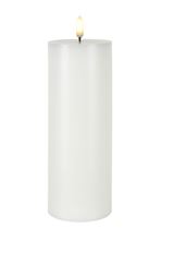 CANDLE FLICKER 3X8" WHITE