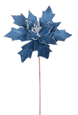 POINSETTIA 12" AZURE BLUE