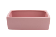 CERAMIC RECT 24CM PINK