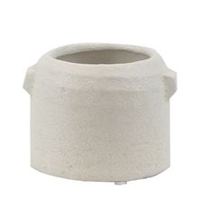 POTTERY PLANTER 4X2.75" WHITE