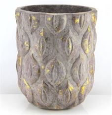 PLANTER 15X13" GREY