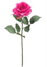 ROSE SPRAY 18" FUCHSIA