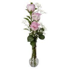 3 ROSE BUD VASE