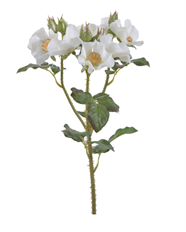 ROSE SPRAY TRAILING 23" WHITE