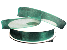 ORGANZA HUNTER GRN 5/8" 100YD