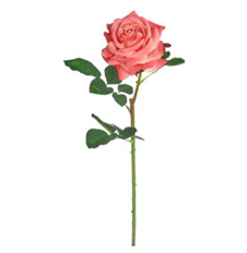 ROSE SPRAY 24.5" CORAL