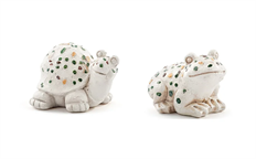 FROG GARDEN 3.5" 2 AST WHITE