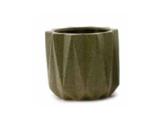 PLANTER 7" FLEXAGON GREEN