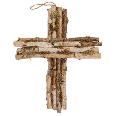 CROSS BIRCH TWIG 18" NATURAL