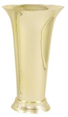 VACUUM TRUMPET VASE 13 GOLD EA