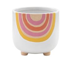 PLANTER RAINBOW 5" X 5"