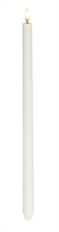 TAPER LED FLICKER 15" IVORY PK/2