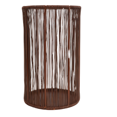 HURRICANE WIRE SHADE 8 X 4.5" RUST