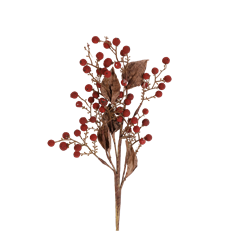 BERRY SPRAY DRIED 16.5" RED