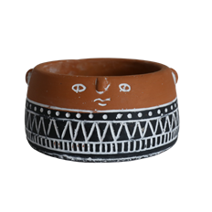 GARDEN DISH ADOBE FACE