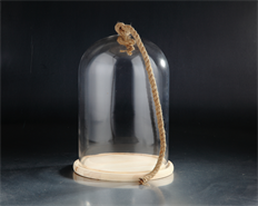 HANGING GLASS 18"X10"