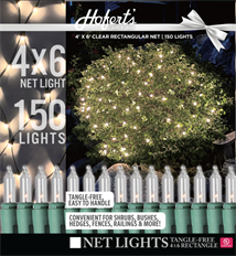 LIGHTS FLAT NET 150 LT. CLEAR