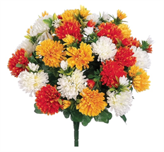 MUM BUSH X 24 15" OR/YEL