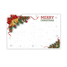 CARD MERRY CHRISTMAS 50/PKG