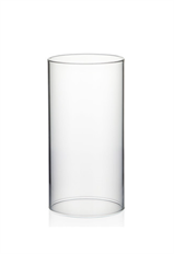CHIMNEY CYLINDER GLASS 8"H 3.85"O