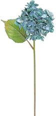 HYDRANGEA SPRAY HOLIDAY 19.5" TEAL