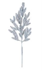 SNOW THISTLE BRANCH 23" BLUE WHITE