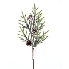 CEDAR PINE PINECONE PICK 14" GREEN