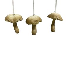 MUSHROOM ORNAMENT RESIN 3"/3 AST