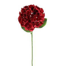 HYDRANGEA STEM 26" NATURAL/RED