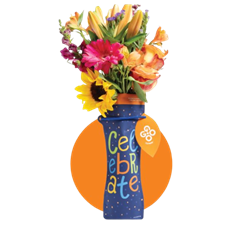 FLOWER WATER POUCH - CELEBRATE