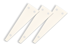 LAPEL-IT 3.5X.75X11" MAGNETS 3/PK