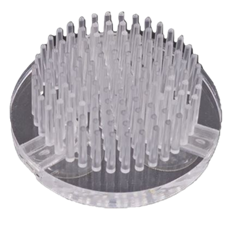 FROG 2" CLEAR PLASTIC ROUND PIN