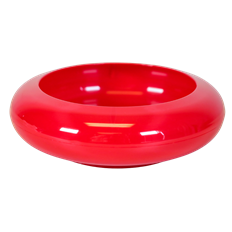 MING DISH 6" RED